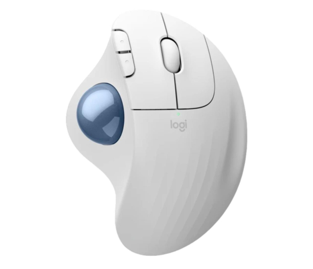 Logitech M575 S Ergo biała - 1276184 - zdjęcie